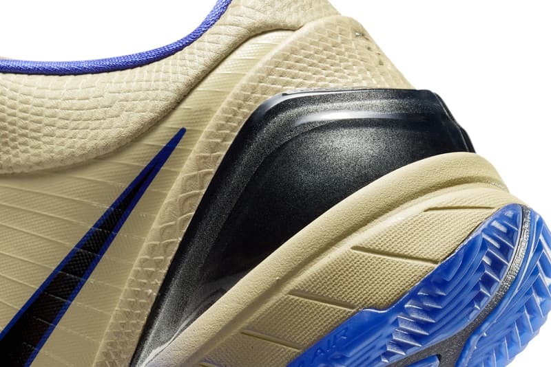 First Look at the FC Barcelona x Nike Kobe 4 Protro "Team Gold" Team Gold/Black-Persian Violet IM2532-701