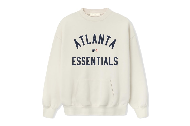 2 Chainz Fear of God Essentials x MLB Atlanta Capsule Release Date Stockist Information