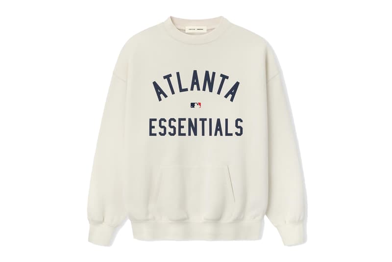 2 Chainz Fear of God Essentials x MLB Atlanta Capsule Release Date Stockist Information