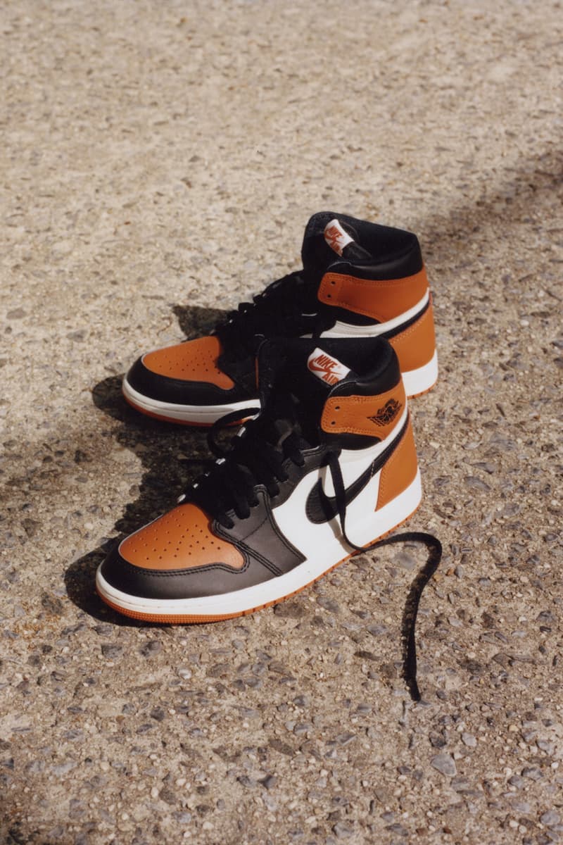 footlocker jordan brand air jordan 1 shattered backboard starfish zoomx strobel midsole 40 year anniversary 