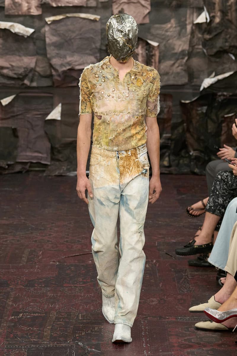 Maison Margiela Artisanal Couture Fall 25 Glenn Martens Debut Collection Runway Shoe Info