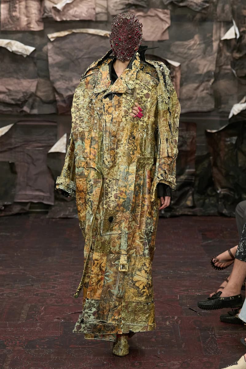 Maison Margiela Artisanal Couture Fall 25 Glenn Martens Debut Collection Runway Shoe Info