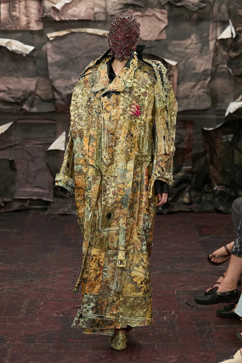 Maison Margiela Artisanal Couture Fall 25 Glenn Martens Debut Collection Runway Shoe Info