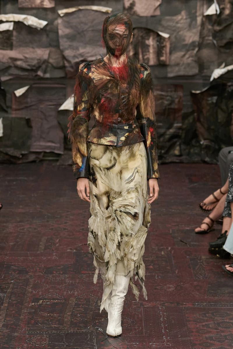 Maison Margiela Artisanal Couture Fall 25 Glenn Martens Debut Collection Runway Shoe Info