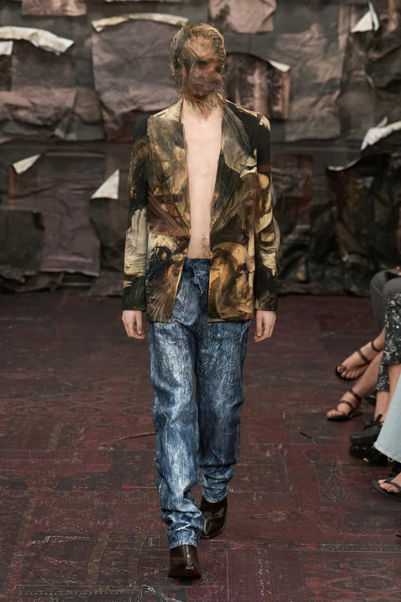 Maison Margiela Artisanal Couture Fall 25 Glenn Martens Debut Collection Runway Shoe Info