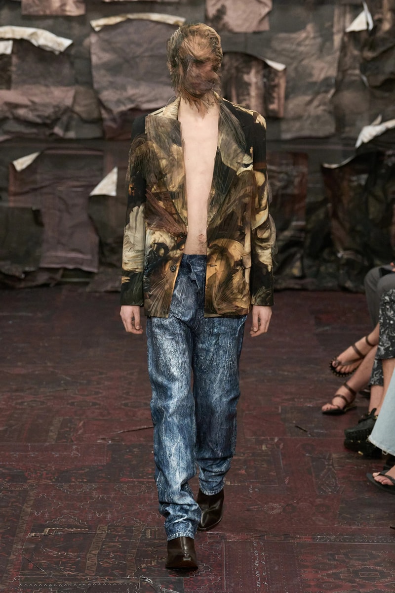 Maison Margiela Artisanal Couture Fall 25 Glenn Martens Debut Collection Runway Shoe Info
