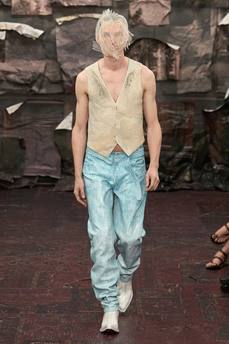 Maison Margiela Artisanal Couture Fall 25 Glenn Martens Debut Collection Runway Shoe Info