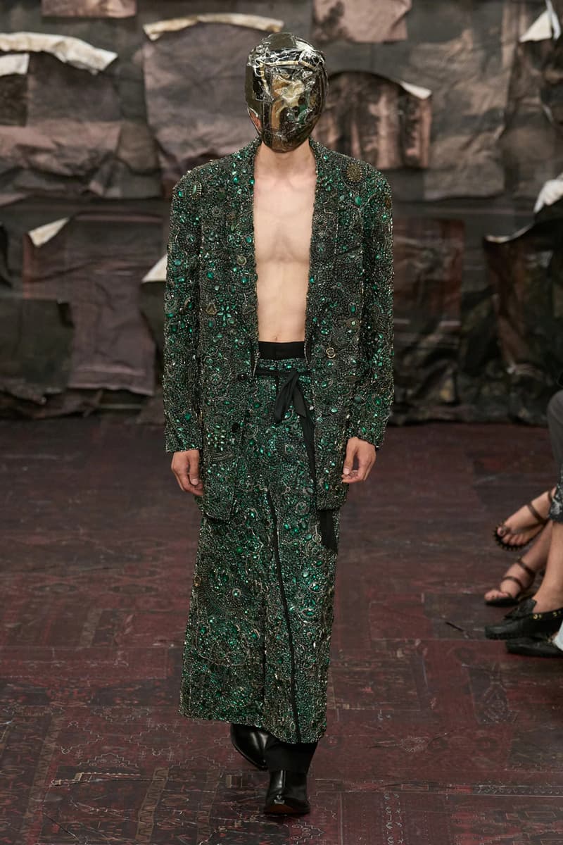 Maison Margiela Artisanal Couture Fall 25 Glenn Martens Debut Collection Runway Shoe Info