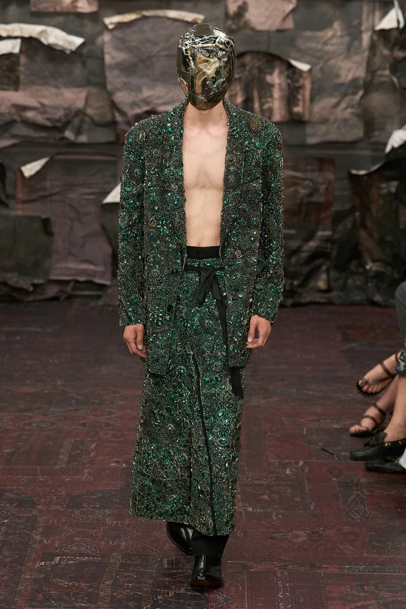 Maison Margiela Artisanal Couture Fall 25 Glenn Martens Debut Collection Runway Shoe Info