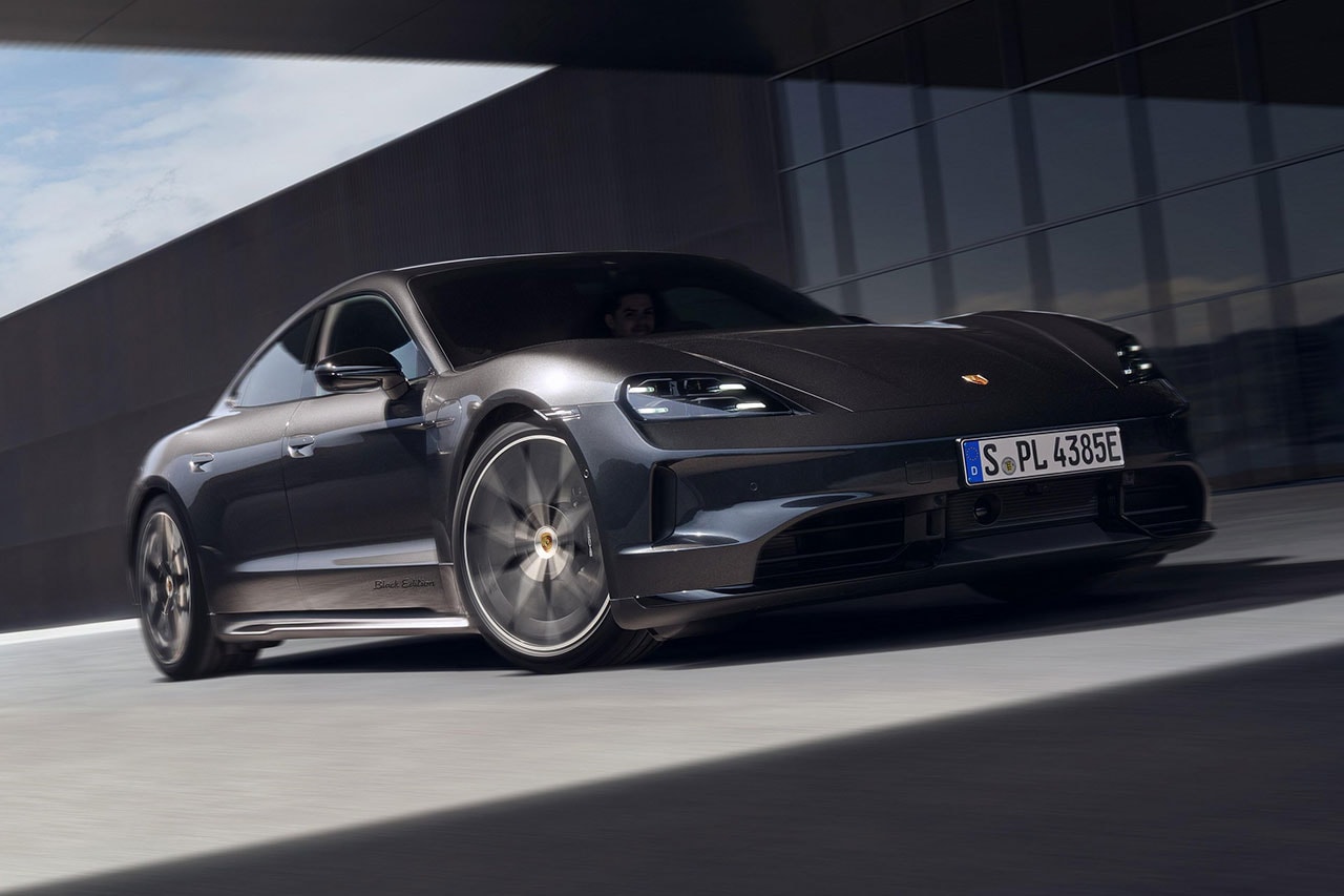 Porsche Taycan Cayenne Black Edition Release Info