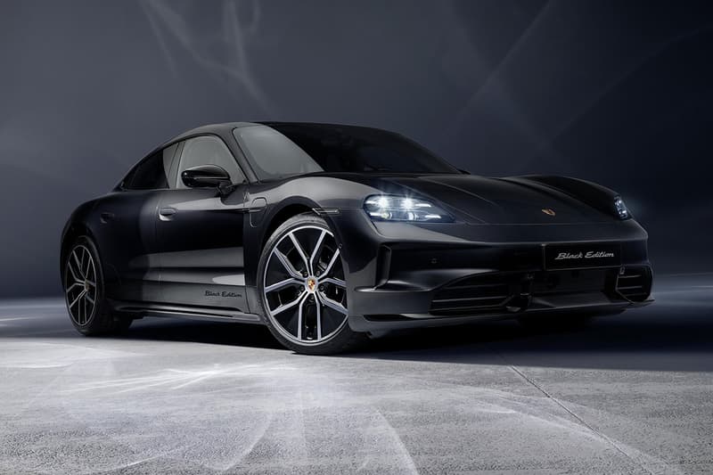 Porsche Taycan Cayenne Black Edition Release Info