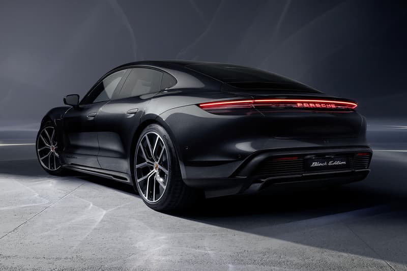 Porsche Taycan Cayenne Black Edition Release Info