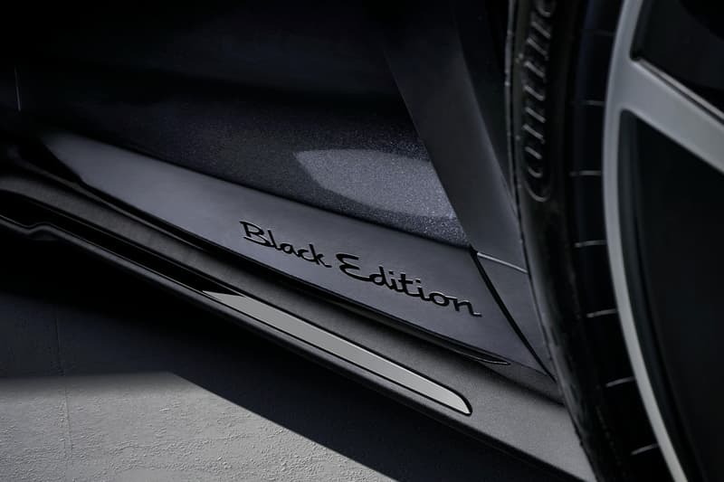 Porsche Taycan Cayenne Black Edition Release Info