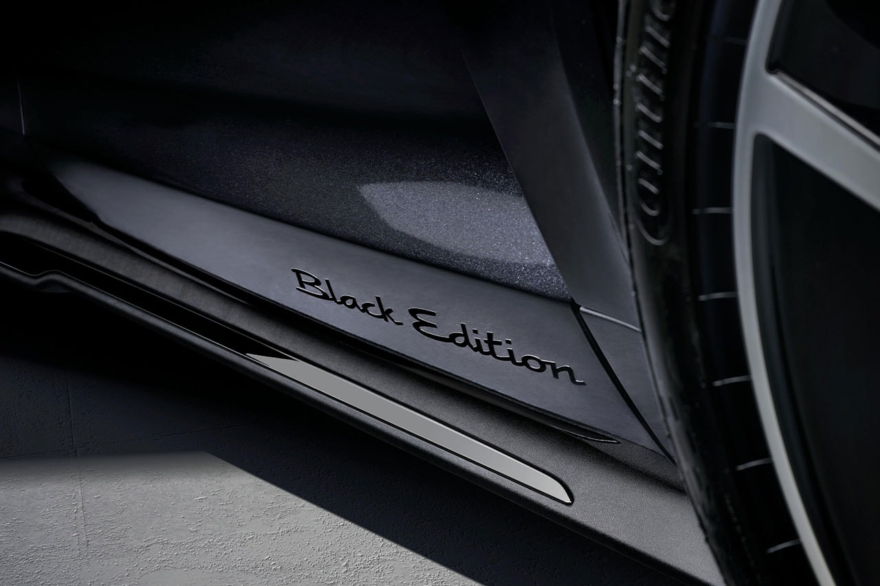 Porsche Taycan Cayenne Black Edition Release Info