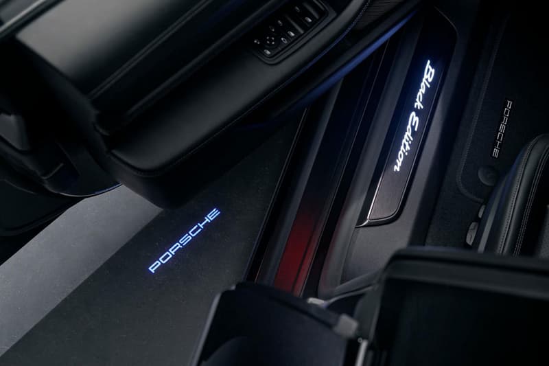 Porsche Taycan Cayenne Black Edition Release Info