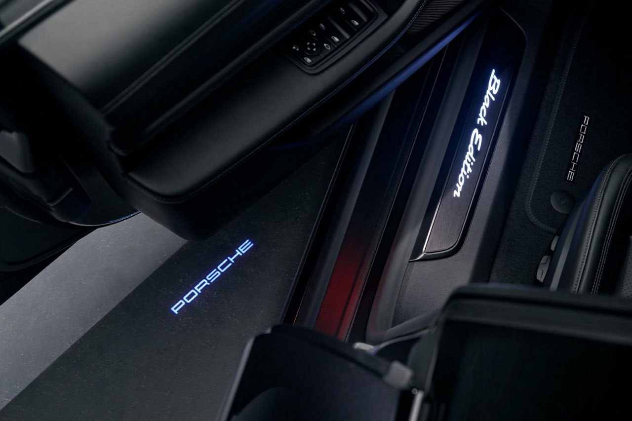 Porsche Taycan Cayenne Black Edition Release Info