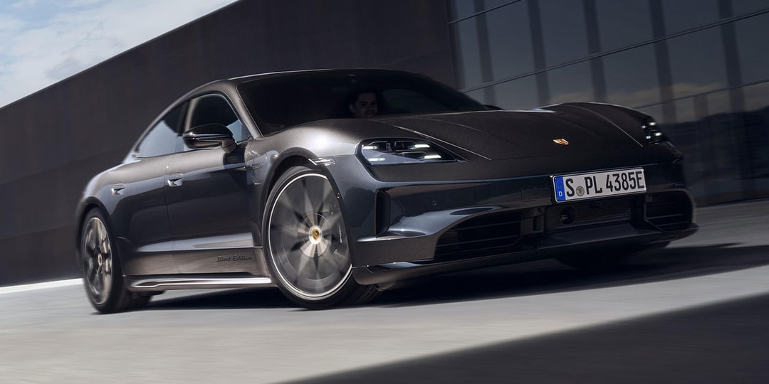 Porsche запускает новые модели Taycan и Cayenne Black Edition