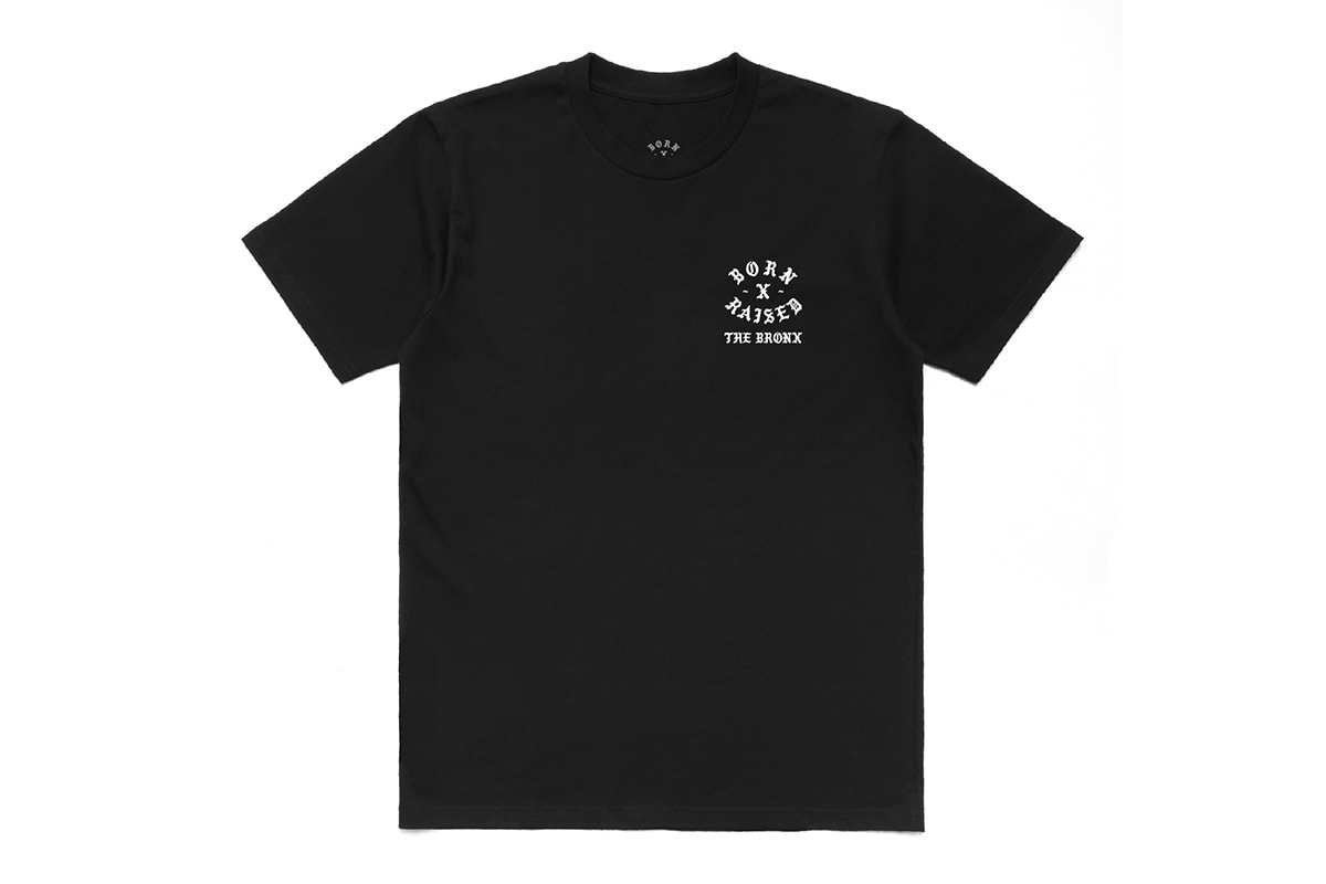 Informações de lançamento da collab Born X Raised e New York Yankees Mets