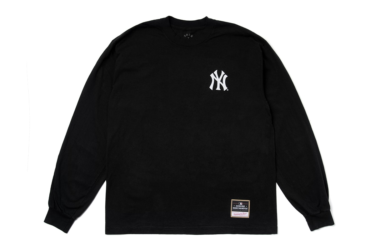 Informações de lançamento da collab Born X Raised e New York Yankees Mets