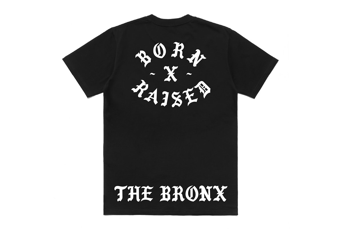 Informações de lançamento da collab Born X Raised e New York Yankees Mets