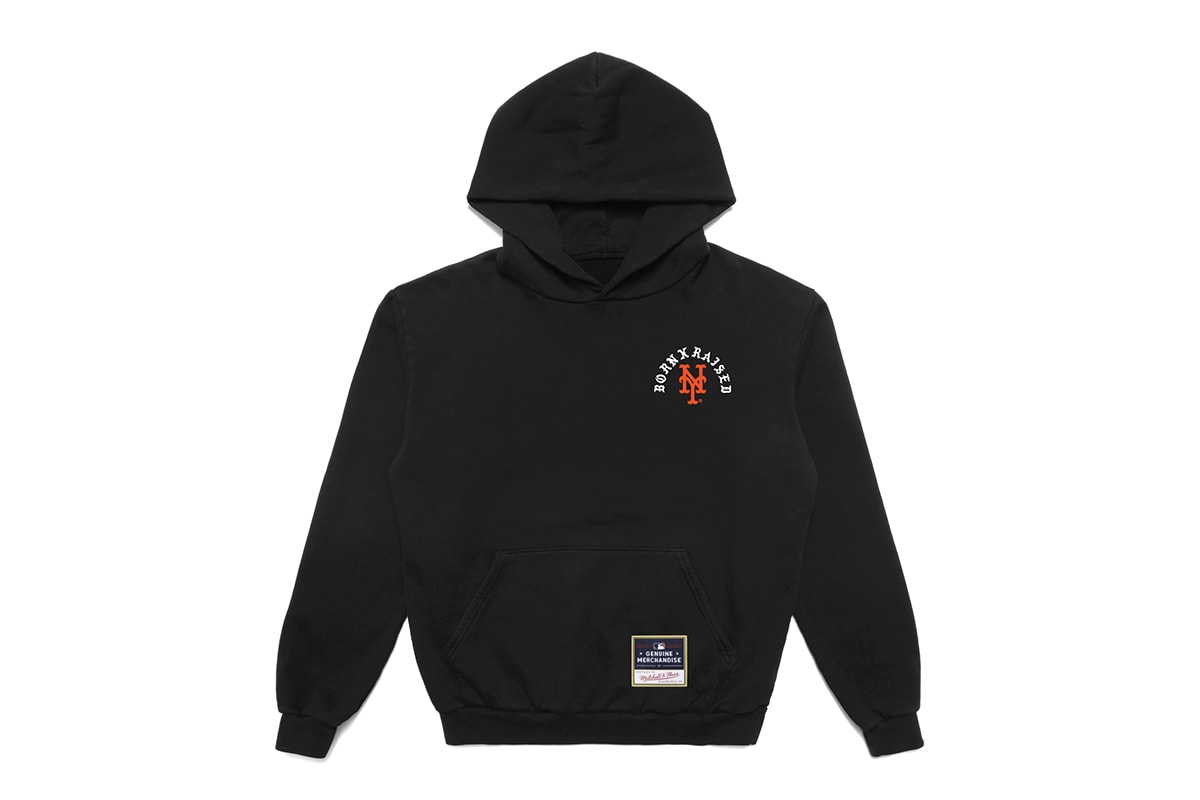 Informações de lançamento da collab Born X Raised e New York Yankees Mets