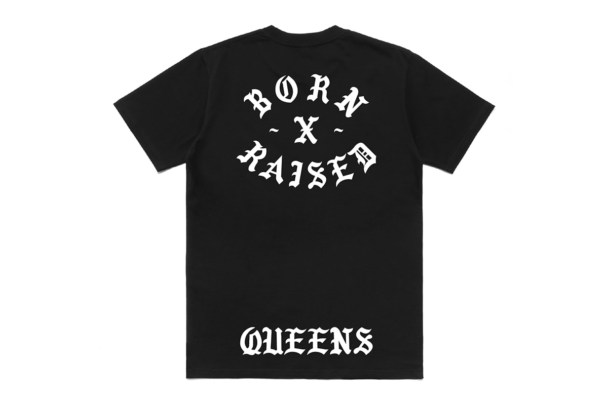 Informações de lançamento da collab Born X Raised e New York Yankees Mets