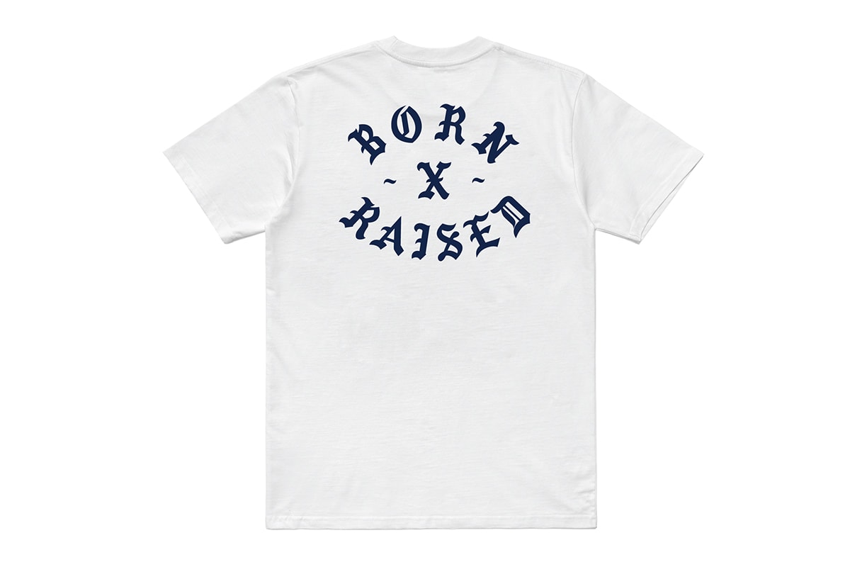 Informações de lançamento da collab Born X Raised e New York Yankees Mets