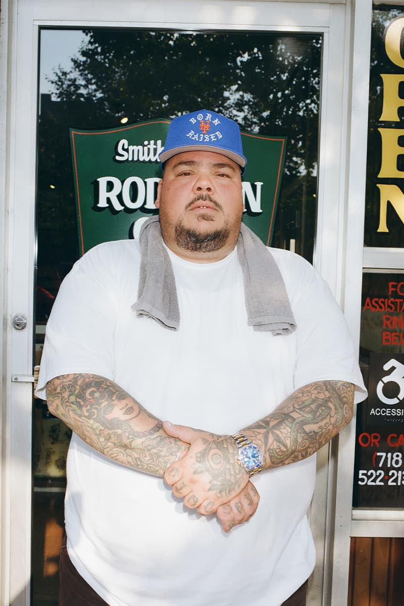 Born X Raised New York Yankees Mets collaboration release info BXR mlb baseball collection release info Mitchell & Ness