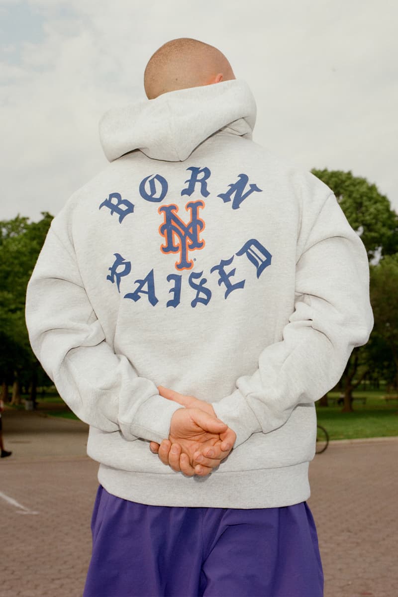 Born X Raised New York Yankees Mets collaboration release info BXR mlb baseball collection release info Mitchell & Ness