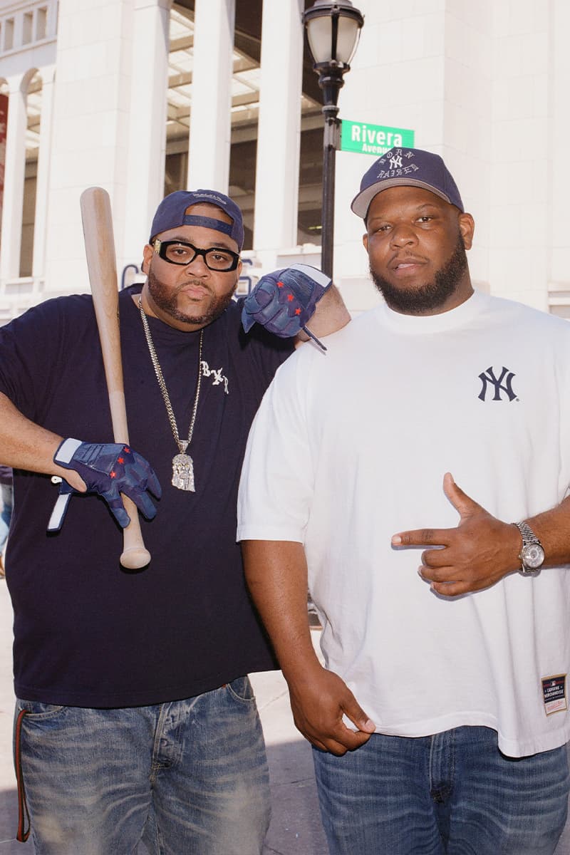 Born X Raised New York Yankees Mets collaboration release info BXR mlb baseball collection release info Mitchell & Ness