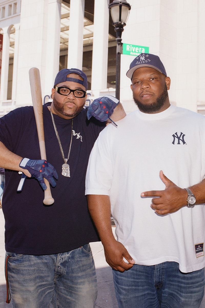 Born X Raised New York Yankees Mets collaboration release info BXR mlb baseball collection release info Mitchell & Ness