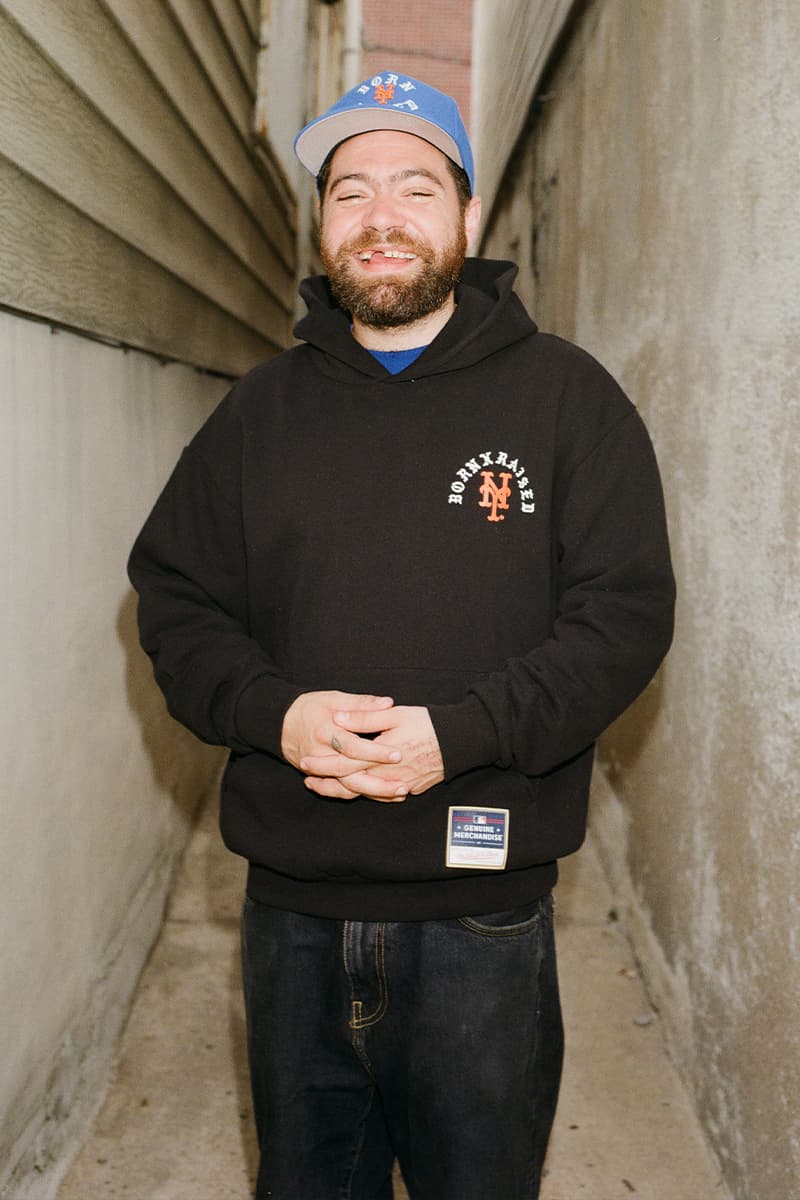 Born X Raised New York Yankees Mets collaboration release info BXR mlb baseball collection release info Mitchell & Ness