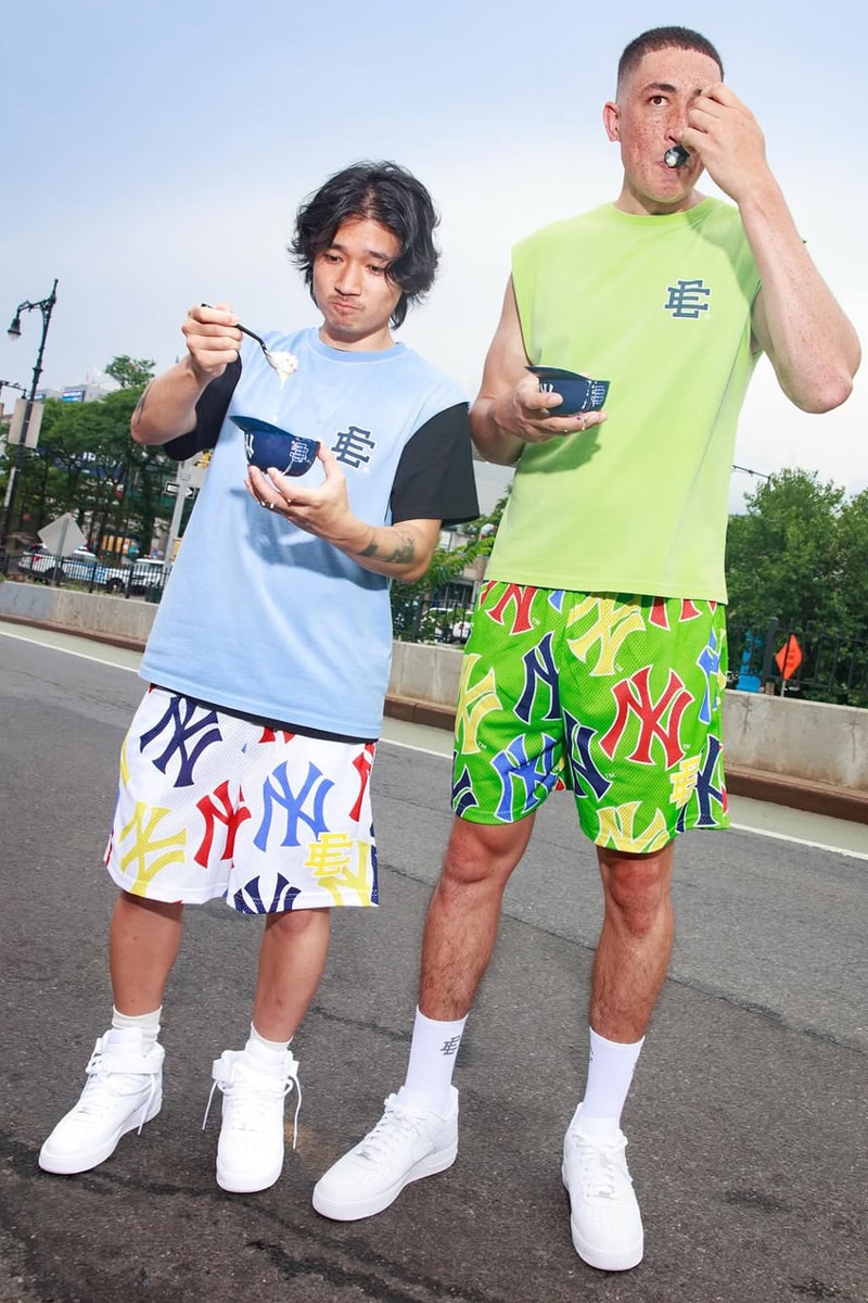 Eric Emanuel Teams With New York Yankees for EE Day at Yankee Stadium collab shorts clothing price release info tickets 