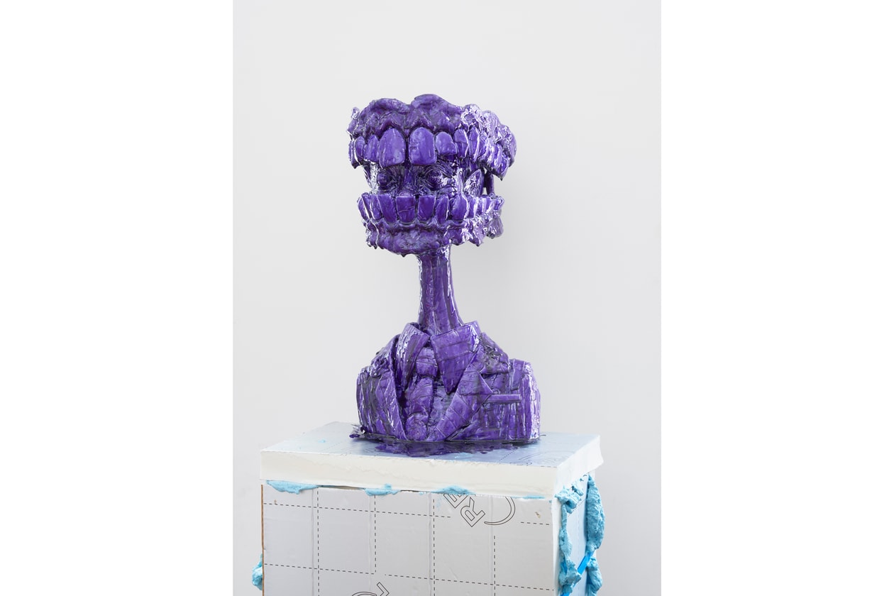 Gary Card 'Gathering Dust' Plaster Takeover London art artworks