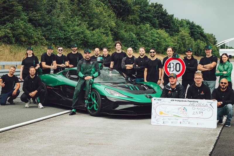 Rimac Nevera R World Record Info