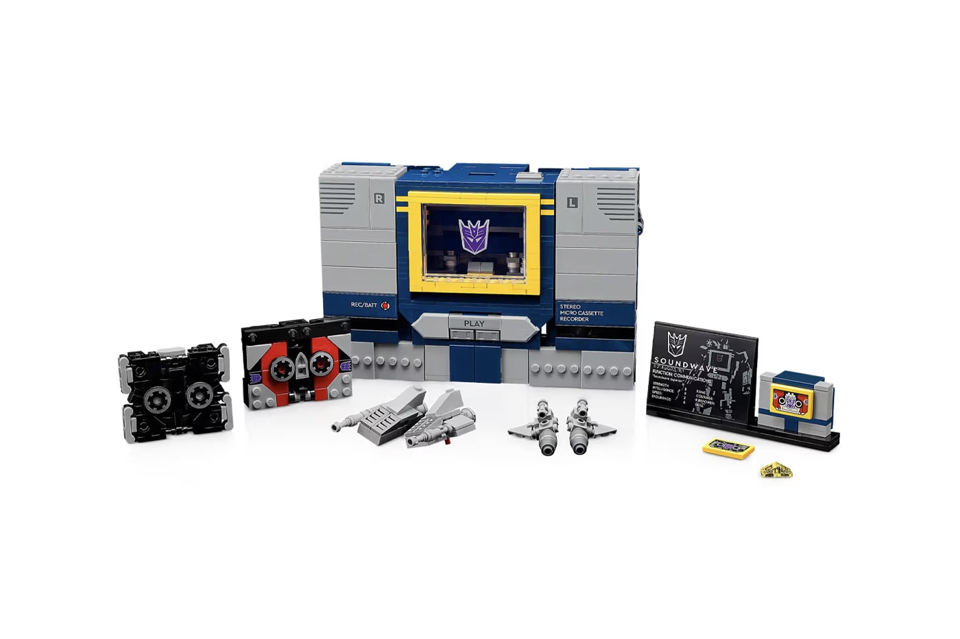 LEGO x TRANSFORMERS Soundwave Set Release Info