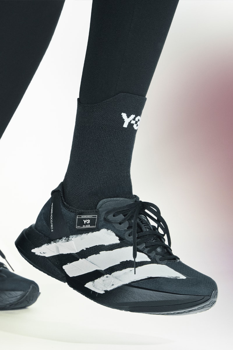Y-3 FW25 Running Collection Y-3 Adizero ADIOS pro 4 Y-3 ADIOS 9 Release Info 