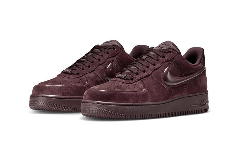Nike Air Force 1 Low Suede Pack Light Orewood Brown, Mink Brown, Burgundy Crush HV4406-001 HV4406-200 HV4406-600 Release Info