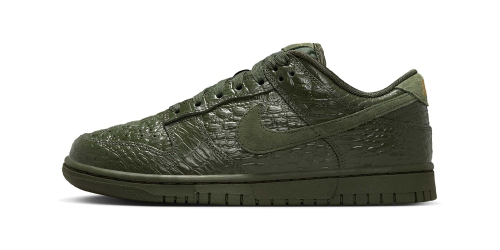 The Nike Dunk Low "Crocodile" Gets a Reptilian Makeover
