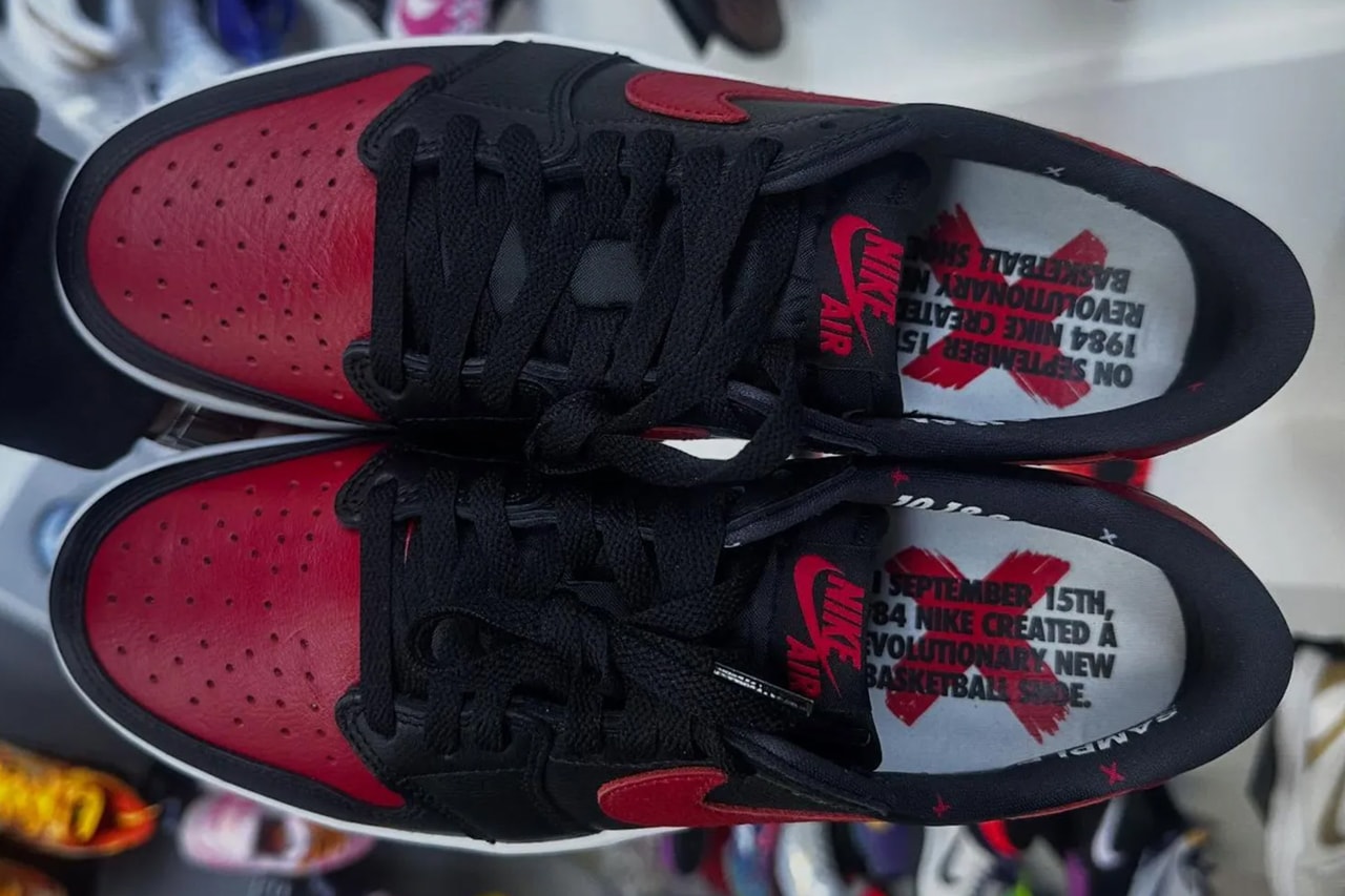 Air Jordan 1 Low OG “Banned” với thiết kế kinh điển và những dấu ấn lịch sử không thể thay thế 3