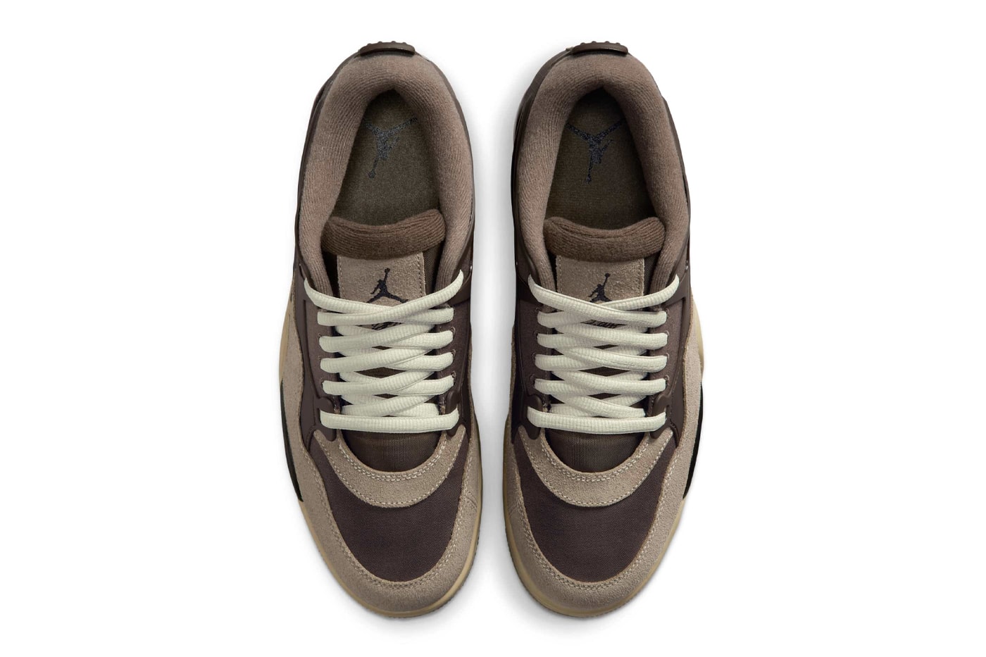 Air Jordan 4 RM "Ironstone" FQ7939-022 Baroque Brown-Light Bone-Medium Olive nike michael jordan nigel sylvester collaboration