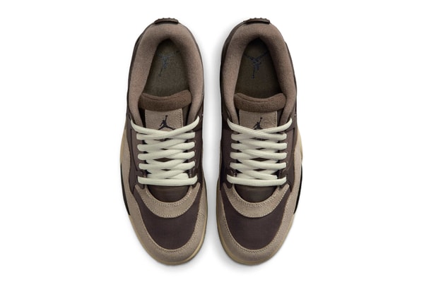Air Jordan 4 RM "Ironstone" FQ7939-022 Baroque Brown-Light Bone-Medium Olive nike michael jordan nigel sylvester collaboration