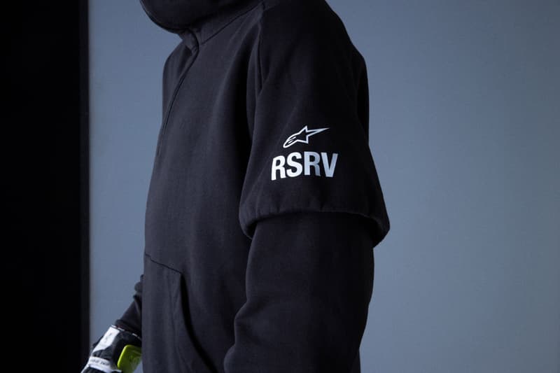 Alpinestars RSRV Revives and Reengineers Archival Pieces in REVAMPED Drop release info price racing motorsports motocross leather jacket hoodie biking footwear 