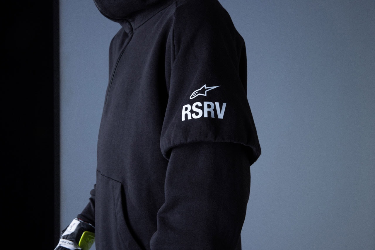 Alpinestars RSRV Revives and Reengineers Archival Pieces in REVAMPED Drop release info price racing motorsports motocross leather jacket hoodie biking footwear 