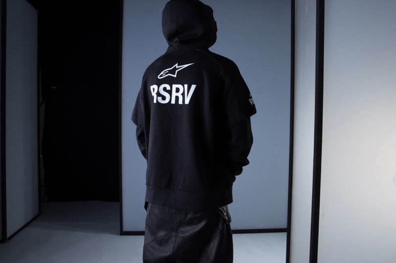 Alpinestars RSRV Revives and Reengineers Archival Pieces in REVAMPED Drop release info price racing motorsports motocross leather jacket hoodie biking footwear 