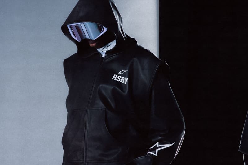 Alpinestars RSRV Revives and Reengineers Archival Pieces in REVAMPED Drop release info price racing motorsports motocross leather jacket hoodie biking footwear 