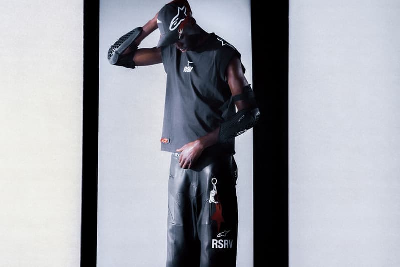 Alpinestars RSRV Revives and Reengineers Archival Pieces in REVAMPED Drop release info price racing motorsports motocross leather jacket hoodie biking footwear 