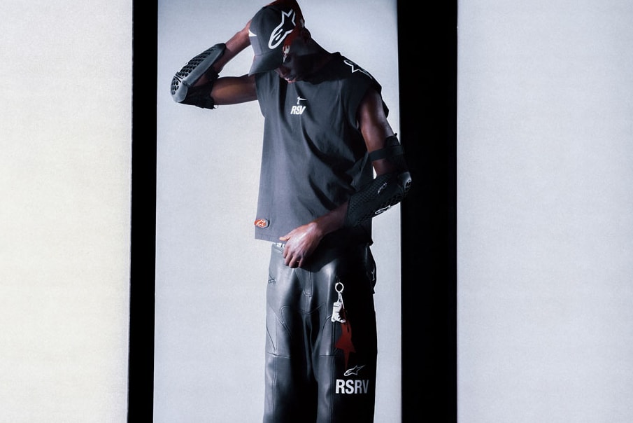 Alpinestars RSRV Revives and Reengineers Archival Pieces in REVAMPED Drop release info price racing motorsports motocross leather jacket hoodie biking footwear 