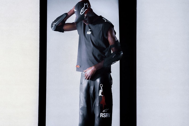 Alpinestars RSRV Revives and Reengineers Archival Pieces in REVAMPED Drop release info price racing motorsports motocross leather jacket hoodie biking footwear 
