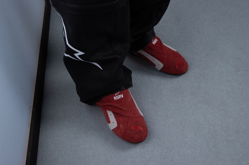 Alpinestars RSRV Revives and Reengineers Archival Pieces in REVAMPED Drop release info price racing motorsports motocross leather jacket hoodie biking footwear 